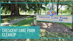 Community Cleanup with Keep Pinellas Beautiful